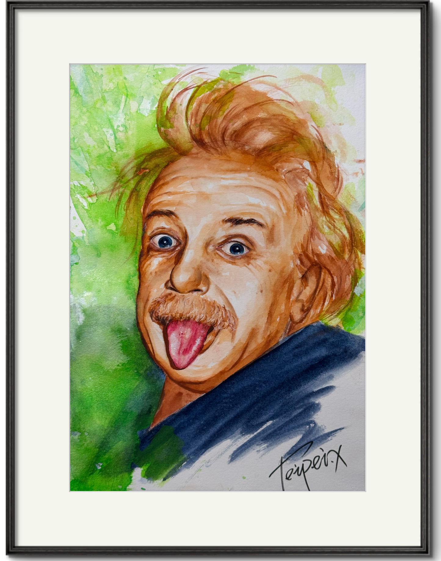 Albert Einstein Fine Art Print