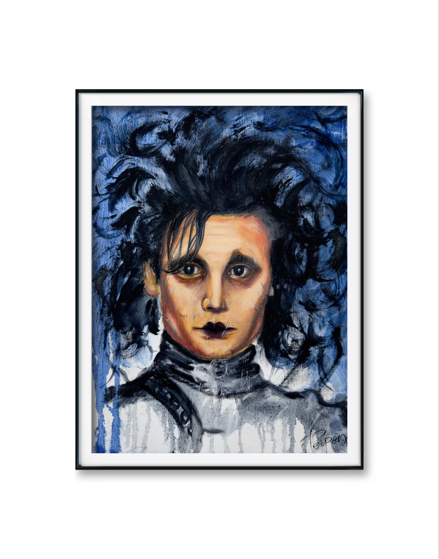 Edward Scissorhands Fine Art Print